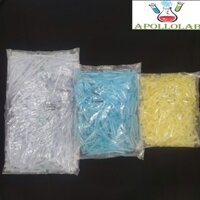 [Hàng Ý] Gói 1000 cái, 500 cái đầu côn đầu tip Aptaca, FL, Kartell cho Micropipet xanh 1000uL - vàng có khía 200uL
