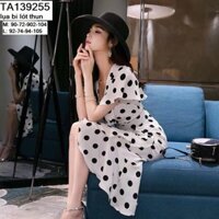 [Hàng y hình] Đầm đuôi cá phối bèo lai kèm nịt size L [hàng sẵn giao nhanh]