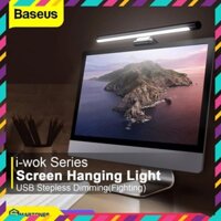 hàng zin Đèn treo màn hình máy tính Baseus pro bảo vệ mắt - Đèn pixar học làm việc đọc sách chính hãng