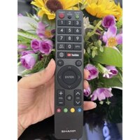 🎀[HÀNG ZIN- GIÁ SOCK]🎀 REMOTE điều khiển tivi SHARP 4K- KHÔNG VOICE