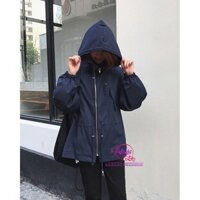 Hangdep - Áo khoác dù có dây thắt ngay lưng cực kỳ phong cách như Hot Girl Hàn Quốc AV61043 - MGG