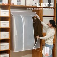 HANGDIAN Cây treo áo, quần áo che, hộ gia đình treo giá phơi, bụi che, nhựa trong suốt quần áo che, áo lưu trữ bìa.