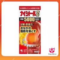 [Hàng_Nhật] Viên uống giảm cân, giảm béo mỡ bụng Kobayashi Naishituro Z5000 Nhật Bản