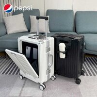 Hành lý Pepsi PEPSI cao cấp đa chức năng khung nhôm xe đẩy trường hợp cho nam giới và phụ nữ đi du lịch tr
