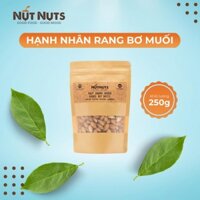 Hạnh nhân rang bơ muối NUTNUTS gói 250g hạt sấy khô ăn vặt, thực phẩm dinh dưỡng