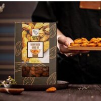 Hạnh nhân rang bơ (nguyên vỏ) Happy Nuts 500gr