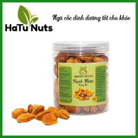 Hạnh nhân rang bơ vỏ mỏng HATU NUTS gói 500gr , tốt cho sức khỏe bà bầu, trẻ nhỏ