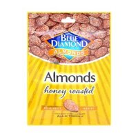 Hạnh Nhân Rang Mật Ong, Honey Roasted Almonds (30g) - BLUE DIAMOND ALMONDS