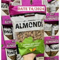 Hạnh nhân rang muối Kirkland Almonds 1.13kg ( date t4/2024 )