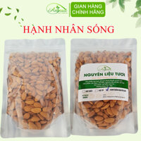 Hạnh nhân sống làm sữa hạt, hạt hạnh nhân tươi  ANNUT túi 500g - Nhập khẩu từ Mỹ - Phù hợp nấu sữa hạt, làm bánh