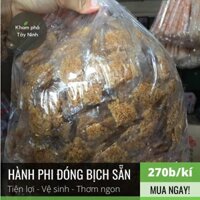 Hành phi đóng bịch sẵn thơm ngon trong bánh tráng trộn thần thánh và đồ ăn vặt– shop Bánh tráng Tây Ninh 101