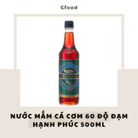 Hạnh Phúc Nước Mắm Cá Cơm 60 Độ Đạm 500ml