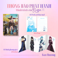 Hành Trình Của Elaina - Tập 14 - Tặng Kèm 1 Postcard + 1 Bình Phong Giấy Hai Mặt