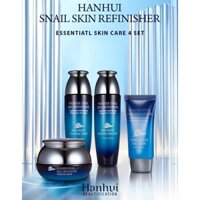 Hanhui Snail Mucus Skin Refinisher Skin Care 4 Bộ Snail Mucus Skin Refinisher Skin Care 4pc Set 韩辉蜗牛弹力修护套组 蜗牛粘液护肤