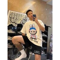 HANI Áo phông tay lỡ form rộng nam nữ LABUBU HOTT