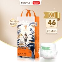 Hanmac Bỉm Bejoyle Tã Quần size S-XXXL (46 miếng), Camellia Essence, eo mềm, khô thoáng, siêu mỏng cho bé