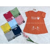 [HANNA] Áo Bầu thun cotton lạnh mềm mát mùa hè có size 40-75kg co dãn thoải mái không xù không nhăn có túi áo dễ thương