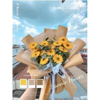 [Hannie Flower] Bó Hoa Hướng Dương Phối Baby