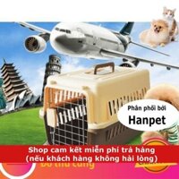 Hanpet.GV- .K- Lồng hàng không Size 1 +2- Lồng vận chuyển chó mèo nhỏ dog cage