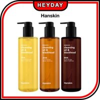 HANSKIN Dầu Tẩy Tế Bào Chết Làm Sạch Sâu 300ml / Loại Bỏ Mụn Đầu Đen / AHA / BHA / PHA / Sebum / Lỗ Chân Lông / Chăm Sóc Da / Tẩy Tế Bào Chết / Không Gây Dị Ứng / Khô / Nhạy Cảm / Chăm Sóc Da / Mặt /