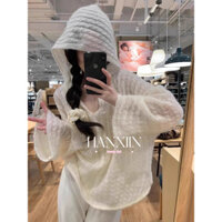 HANXIN áo len cardigan áo khoác cardigan Comfortable Korean Popular Stylish WMJ24802OO 32Z240808