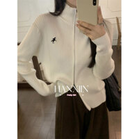 HANXIN áo len cardigan áo khoác cardigan Fashion INS Popular Thời trang WMY2490VR3 39Z240924