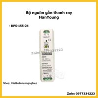 HanYoung Bộ nguồn gắn thanh ray 15w 24Vdc DPS-15S-24 Hanyoung