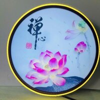 Hào quang phật quan âm hình sen