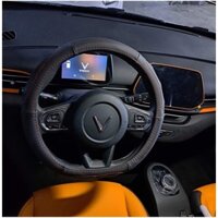 {HAOYA Daily necessities} Bọc Vô Lăng Dcut Da Cừu Thật 100%,Phù Hợp Các Dòng Xe VfE34, VF5, Vf8, Vf