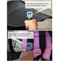 {HAOYA Daily necessities} Orzbow Baby Stroller Sun Visor Solid Color Pram Pushchair Windproof Sun-S