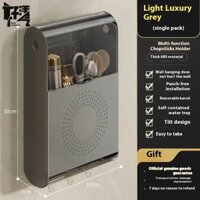 Haoyangqi Hộp Bảo Quản Treo Tường Đũa Lồng Hộ Gia Đình Giá Thoát Nước Nhà Bếp Cao Cấp