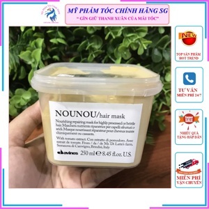 Hấp dầu cho tóc hư tổn đã qua hóa chất Davines Nounou Hair Mask - 250ml