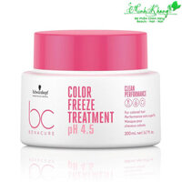 Hấp dầu cho tóc nhuộm Schwarzkopf BC Color Freeze Treatment 200ml ( MK )