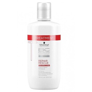 Hấp dầu chữa trị tóc hư tổn Schwarzkopf BC Repair Rescue - 750ml