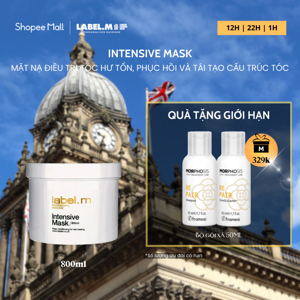Hấp dầu điều trị tóc hư tổn Label.m Intensive Mask - 800ml