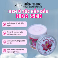 Hấp dầu dưỡng tóc LK Hoa Sen 1000ml - Phục hồi tóc giúp tóc luôn suôn mượt | Thuốc nhuộm tóc Hiền Thục