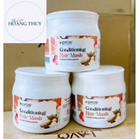 Hấp Dầu Dưỡng Tóc X-PROS Tsubaki & Macadamia Conditioning Hair Mask Keratin & Silk 1L