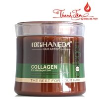 Hấp dầu Haneda Collagen phục hồi tóc hư tổn 500ml TOPHANEDA