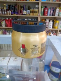 Hấp dầu (Kem ủ tóc) Loreal Mythic Oil Thick Hair Masque 500ml