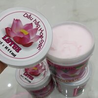 Hấp dầu kem xả ủ tóc hoa sen LK 1000ml phục hồi giữ màu siêu thơm óng ả