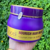 Hấp dầu Lacei Hair Damaged Treatment 500ml / Ủ Tóc Lacei Tím