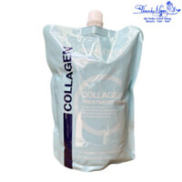 Hấp Dầu Phục Hồi Tóc Khô Xơ Collagen Treatment Mask Pro Calodia 1000ml [ TN ]