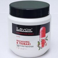 HẤP DẦU PHỤC HỒI TÓC LAVOX MACADAMIA TSUBAKI 500ML