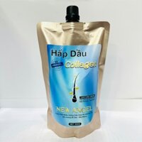 Hấp dầu  túi siêu mượt NEW ANGEL 500g  thành phần nhiều dưỡng chất , giúp hồi sinh mái tóc mùi hương dễ chịu nhẹ nhàng