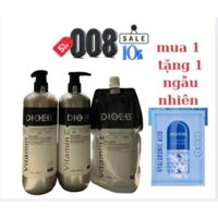 Hấp Dầu Túi Vitamin E Phục Hồi Tóc Giảm Rụng DIOEB | Made in Italy | 500ml