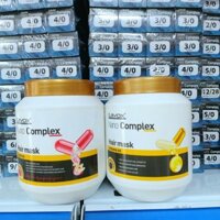 Hấp Dầu - Ủ Tóc Lavox Nano Complex Siêu Mềm Mượt Bóng Mịn 1000ml