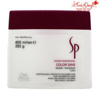 Hấp dầu ủ tóc nhuộm Wella SP Color Save Mask 400ml [ MK ]
