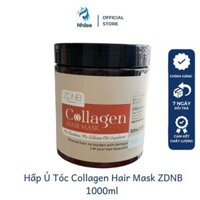 Hấp Dầu ,xã tóc Collagen Hair Mask Nhật Bản NL334 kem xã hấp ủ tóc tinh chất collagen siêu mềm mượt 1000ml