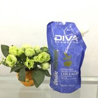 Hấp diva collagen xanh tái tạo và phục hồi cấu trúc tóc