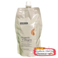 Hấp phủ lụa Collagen Mairlan siêu mượt phục hồi tóc 500ml